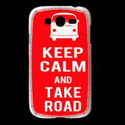 Coque Samsung Galaxy Grand Keep Calm Take Road Rouge