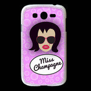 Coque Samsung Galaxy Grand Miss Champagne Brune