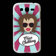 Coque Samsung Galaxy Grand Miss Clubbing Chatain