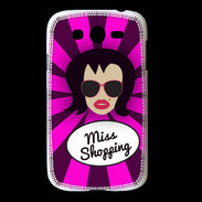Coque Samsung Galaxy Grand Miss Shopping Brune