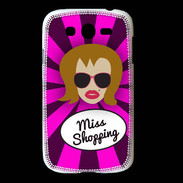 Coque Samsung Galaxy Grand Miss Shopping Rousse