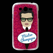 Coque Samsung Galaxy Grand Mister Champagne Brun