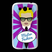 Coque Samsung Galaxy Grand Mister Fashion Blond
