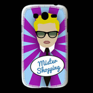 Coque Samsung Galaxy Grand Mister Shopping Blond