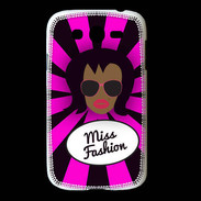 Coque Samsung Galaxy Grand Miss Fashion Black