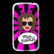 Coque Samsung Galaxy Grand Miss Swag Chatain