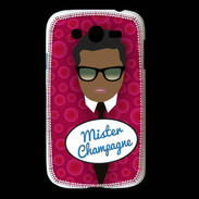 Coque Samsung Galaxy Grand Mister Champagne Black