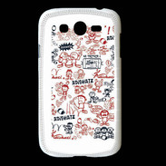 Coque Samsung Galaxy Grand Adishatz All Over Rugby