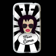 Coque Samsung Galaxy Grand Miss Corse Brune