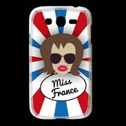 Coque Samsung Galaxy Grand Miss France Chatain