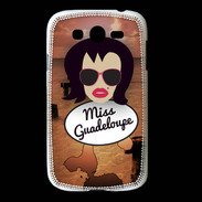 Coque Samsung Galaxy Grand Miss Guadeloupe Brune