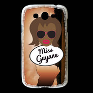 Coque Samsung Galaxy Grand Miss Guyane Black