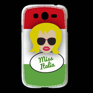 Coque Samsung Galaxy Grand Miss Italie Blonde