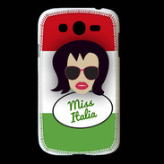 Coque Samsung Galaxy Grand Miss Italie Brune