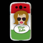 Coque Samsung Galaxy Grand Miss Italie Rousse