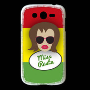 Coque Samsung Galaxy Grand Miss Rasta Chatain