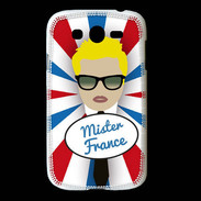 Coque Samsung Galaxy Grand Mister France Blond