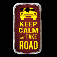 Coque Samsung Galaxy Grand Keep Calm and Take o road 2 Rouge