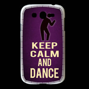 Coque Samsung Galaxy Grand Keep Calm and Dance Violet