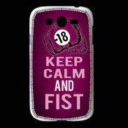 Coque Samsung Galaxy Grand Keep Calm and Fist Rose