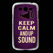 Coque Samsung Galaxy Grand Keep Calm and Up Sound Violet