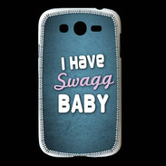 Coque Samsung Galaxy Grand I have Swag bleu ZG