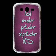 Coque Samsung Galaxy Grand LOL MDR Rose ZG