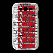 Coque Samsung Galaxy Grand L'seum rouge