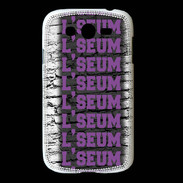 Coque Samsung Galaxy Grand L'seum violet