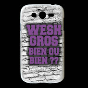 Coque Samsung Galaxy Grand Wesh Gros Violet