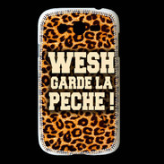 Coque Samsung Galaxy Grand Wesh garde la pèche Léopard