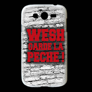 Coque Samsung Galaxy Grand Wesh garde la pèche Rouge