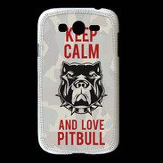 Coque Samsung Galaxy Grand Keep calm pitbull 2 ZG