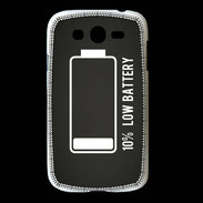 Coque Samsung Galaxy Grand Low Battery noir ZG