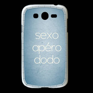 Coque Samsung Galaxy Grand Sexo Apéro Dodo Bleu ZG
