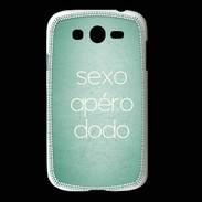 Coque Samsung Galaxy Grand Sexo Apéro Dodo vert ZG