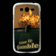 Coque Samsung Galaxy Grand Poker flamme