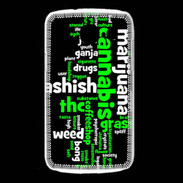 Coque Samsung Galaxy Core Cannabis Tag