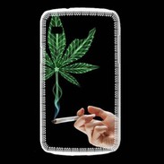 Coque Samsung Galaxy Core Fumeur de cannabis