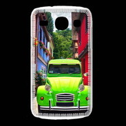 Coque Samsung Galaxy Core 2cv verte de collection