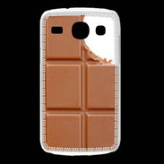 Coque Samsung Galaxy Core Tablette chocolat au lait