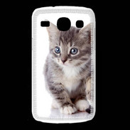Coque Samsung Galaxy Core chaton gris 4