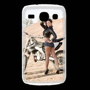 Coque Samsung Galaxy Core Moto cross sexy 