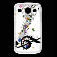 Coque Samsung Galaxy Core Farandole de notes de musique 1