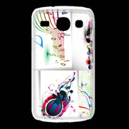 Coque Samsung Galaxy Core Abstract musique