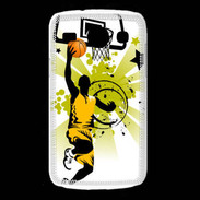 Coque Samsung Galaxy Core Basketteur en dessin