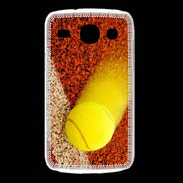 Coque Samsung Galaxy Core Balle de tennis sur ligne de cours