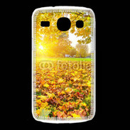 Coque Samsung Galaxy Core Paysage d'automne ensoleillé