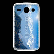 Coque Samsung Galaxy Core Montagne enneigée