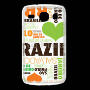 Coque Samsung Galaxy Core I love Brésil